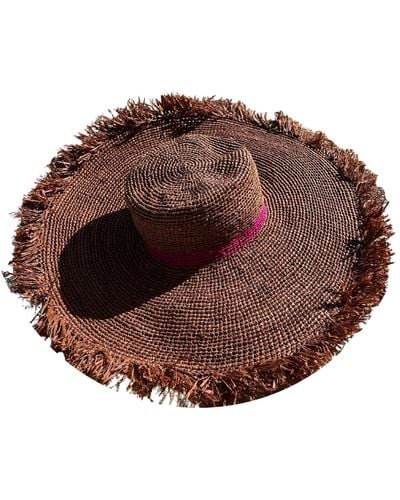 Zanatany Concepts Chapeauté-dark Hat - Brown