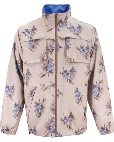 lords of harlech Pascal Oxford Harmony Reversible Performance Jacket - Pink