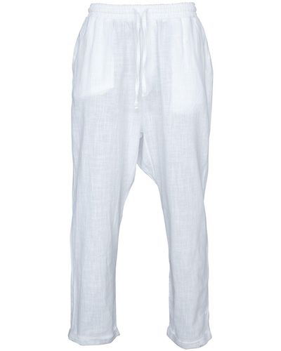 Monique Store Linen Pants - Blue