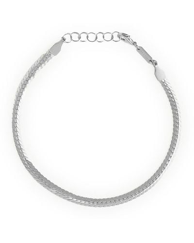 BY EDA DOGAN Snake Chain Bracelet - Metallic