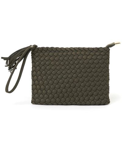 ARMS OF EVE Lavinia Clutch Bag - Green