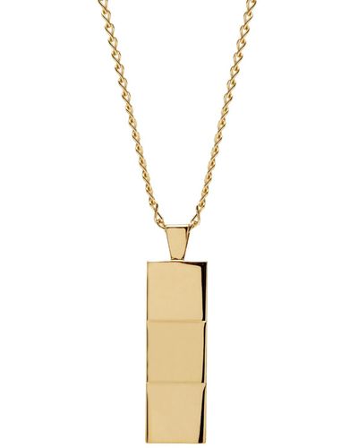 Northskull Layers Necklace In - Metallic