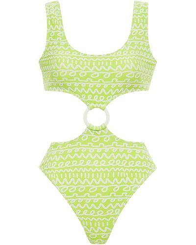 Montce Lime Icing Ky One-piece - Green