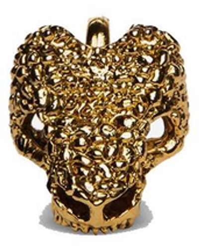 Lovard Small Studded Gila Head Charm - Metallic