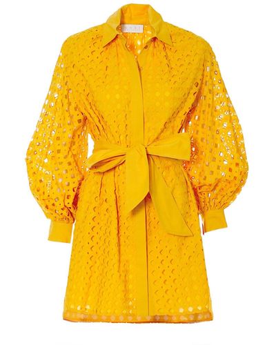 AGGI Mona Sunflower Dress - Yellow
