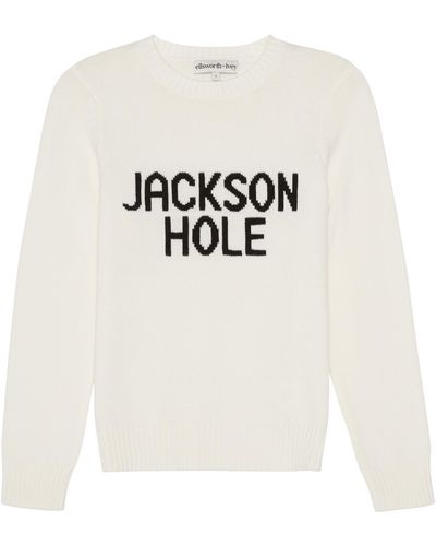 Ellsworth & Ivey Jackson Hole Sweater - White