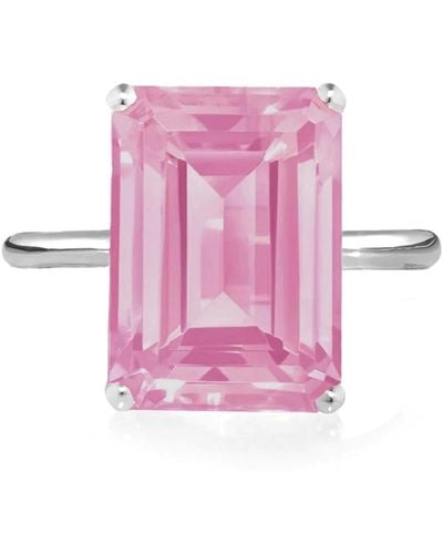 Augustine Jewels Pink Topaz Ring