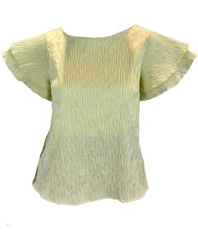 SNIDER Lily Short Sleeve Top - Green