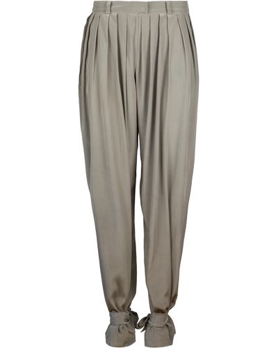 Helene Galwas Trousers With Wide Leg - Multicolour