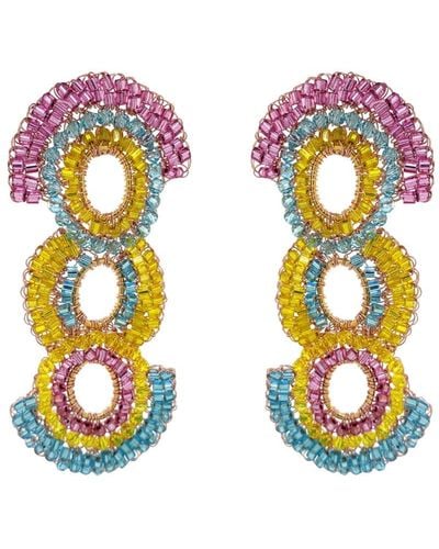 Lavish by Tricia Milaneze Candy Colour Harriet Handmade Earrings - Multicolour