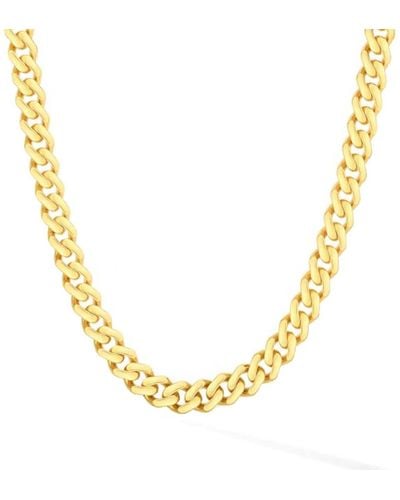 770 Fine Jewelry 6.5 Mm Cuban Chain Necklace - Metallic