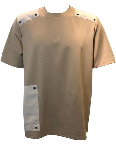 SNIDER Neutrals Rock Short Sleeved Shirt - Brown