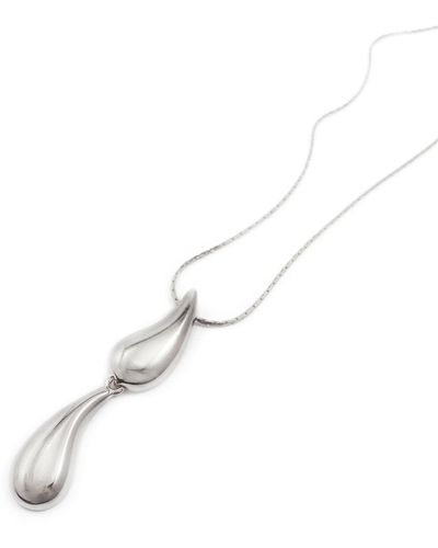 Biko Jewellery Waterway Pendant - Metallic