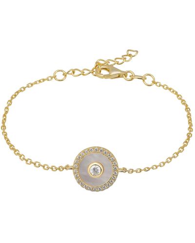 LÁTELITA London Mystique Amulet Mother Of Pearl Bracelet Gold - Metallic
