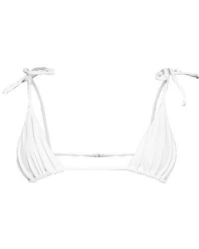 GOI Ghada Bikini Top - White