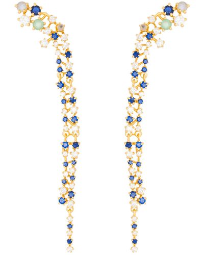 Lavani Jewels Stellaria Earrings - Blue