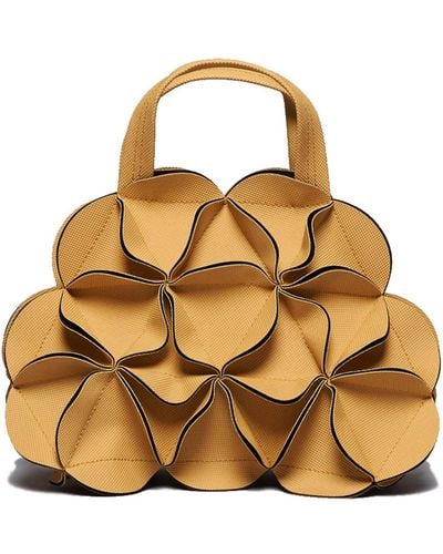 ELEMOOD_Japan Blossom Shoulder Bag Boston Mustard - Metallic