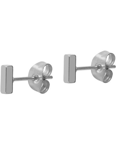 A Weathered Penny Bar Studs - White