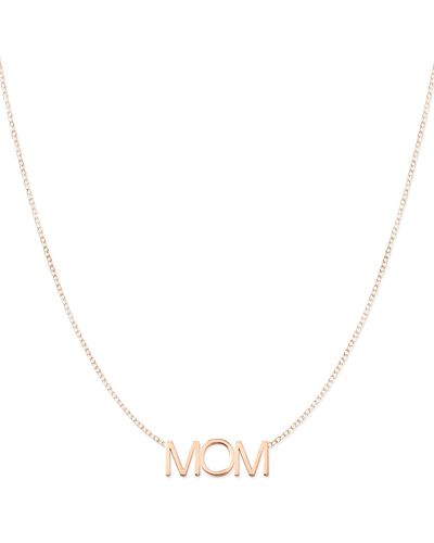 Maya Brenner Mom Necklace - Metallic