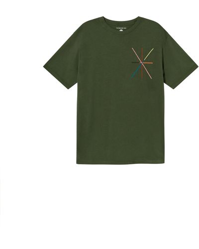 Thinking Mu Vertex T-shirt - Green