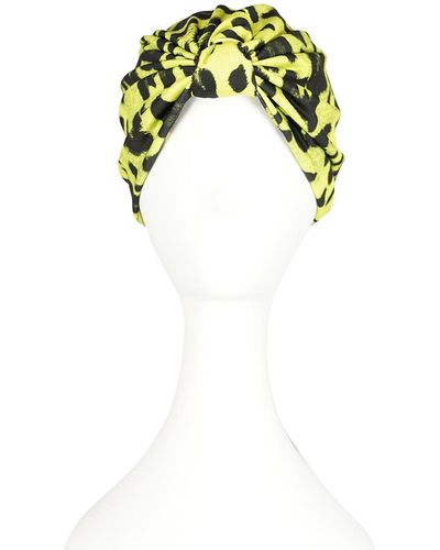 Jennafer Grace Limon Leopard Turban - Multicolor