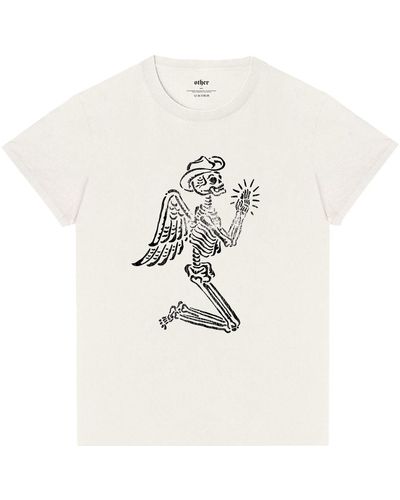 Other / Neutrals Skeleton T-shirt - White