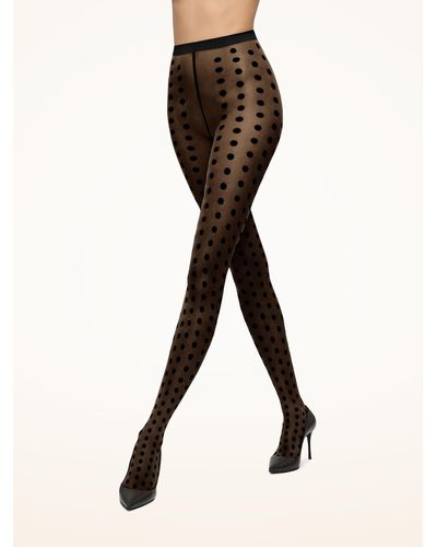 Wolford Bonny Dots Tights, Femme, /, Taille - Neutre