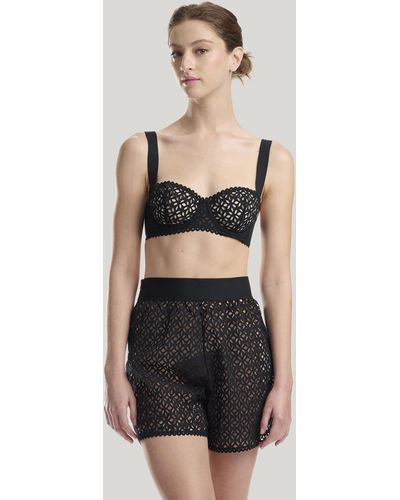 Wolford Etoile Shorts, Femme, , Taille - Noir