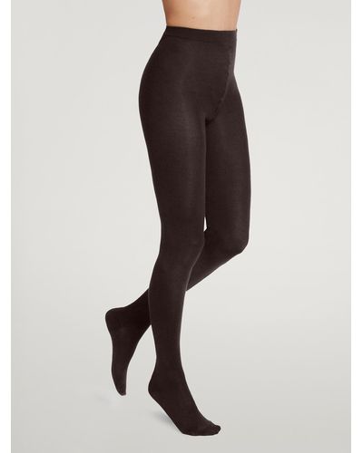 Wolford Cashmere/Silk Tights, Femme, , Taille - Noir