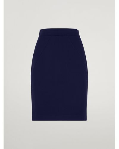 Wolford Business Skirt, Femme, Sapphire, Taille - Bleu