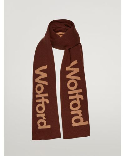 Wolford Wool Scarf, Femme, , Taille - Marron