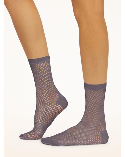 Wolford Net Socks, Femme, , Taille - Multicolore