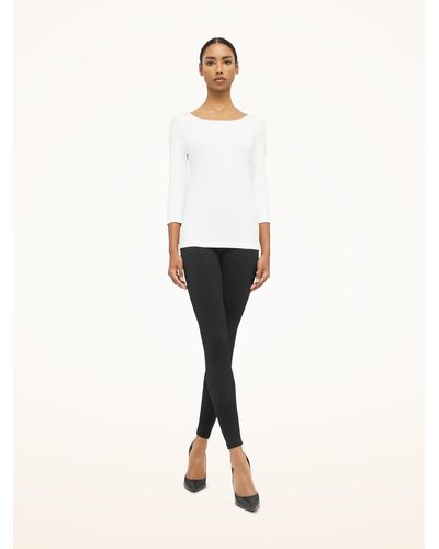 Wolford Cordoba Pullover, Femme, , Taille - Blanc
