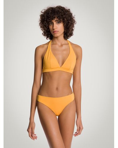 Wolford Reversible Full Cup Bikini Top, Femme, , Taille - Orange