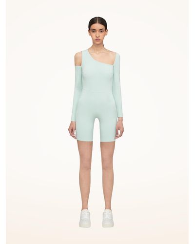 Wolford Warm Up Jumpsuit, Femme, , Taille - Bleu