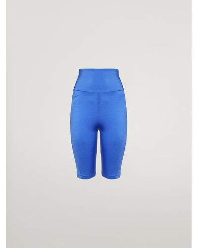Wolford The Workout Biker, Femme, Dazzling, Taille - Bleu