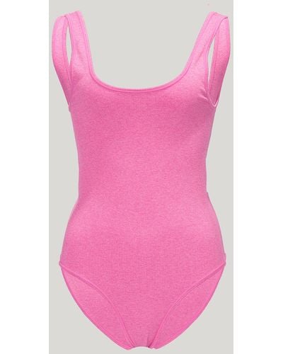 Wolford Shaping Athleisure Bodysuit, Femme, , Taille - Rose