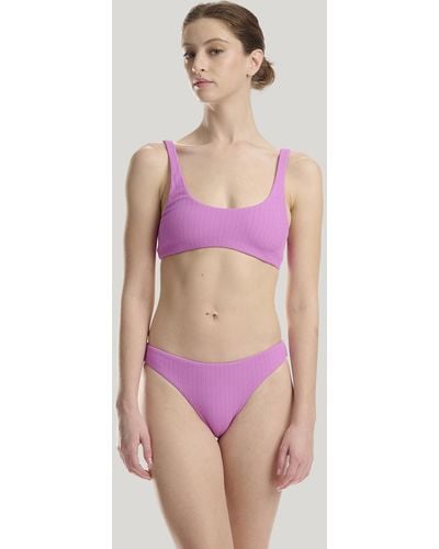 Wolford Ultra Texture Bikini Top, Femme, , Taille - Rose