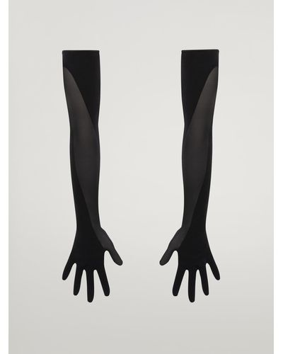 Wolford Flock Shaping Gloves - Noir