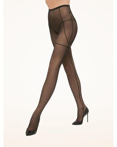 Wolford Tulle Tights, Femme, , Taille - Neutre