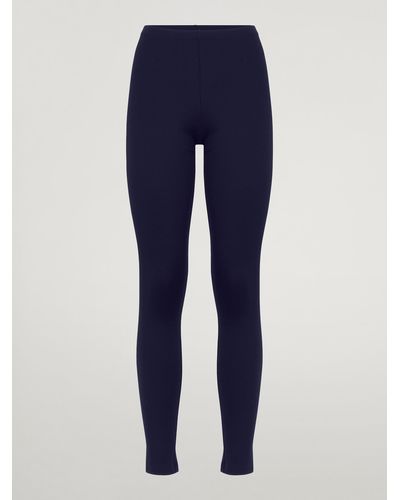 Wolford Business Leggings, Femme, Sapphire, Taille - Bleu