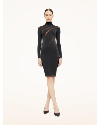 Wolford Sheer Opaque Dress, Femme, , Taille - Noir