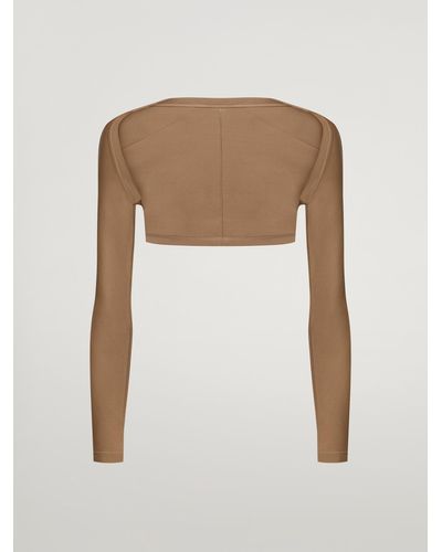 Wolford The Shrug (Cardigan), Femme, , Taille - Blanc