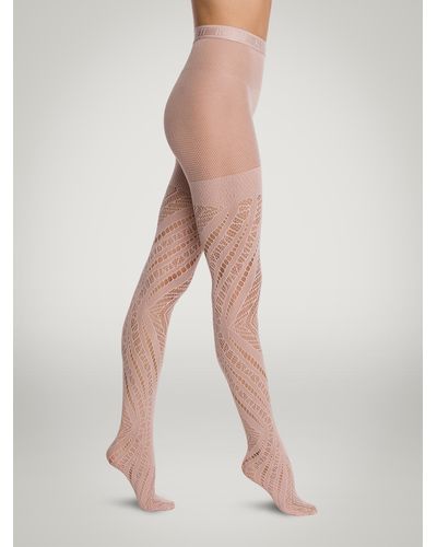 Wolford Ajouré Net Tights, Femme, , Taille - Multicolore