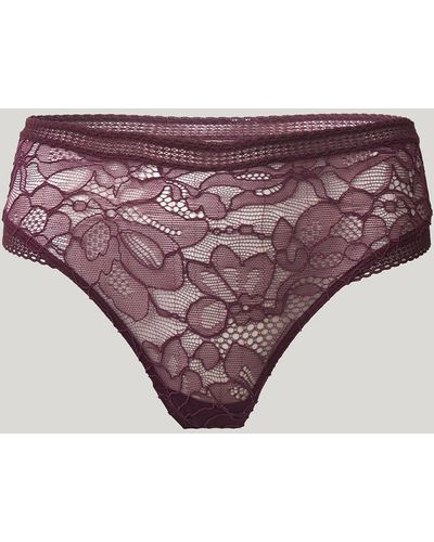 Wolford Nets And Roses String, Femme, , Taille - Violet