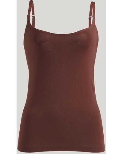 Wolford Seamless Crop Top, Femme, , Taille - Marron
