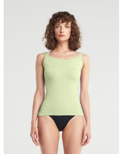 Wolford Jamaika Top, Femme, Opal, Taille - Vert