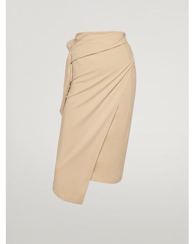 Wolford The Origami-Drape Wrap Skirt, Femme, , Taille - Blanc