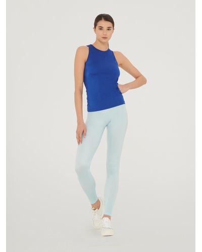 Wolford The Workout Leggings, Femme, , Taille - Bleu