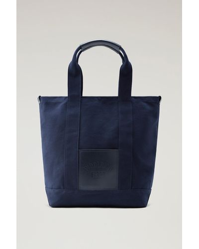 Woolrich Premium Tote Bag - Blue